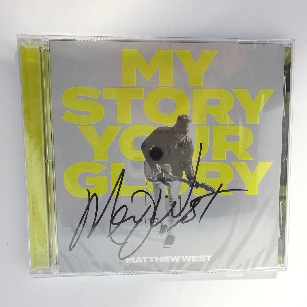 Matthew West My Story Your Glory Signed Autographed 2 CD Set Christian Music